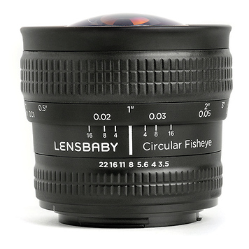 5.8mm f/3.5 Circular Fisheye Lens for Nikon DSLR