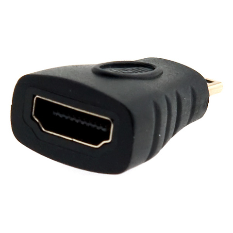 HDMI-Female-Mini To HDMI-Male Adapter Image 1