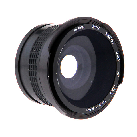 L.Crystal Auxilary Fisheye Lens .42x (Open Box) Image 0