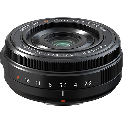XF 27mm f/2.8 R WR Black Lens - Pre-Owned Image 0
