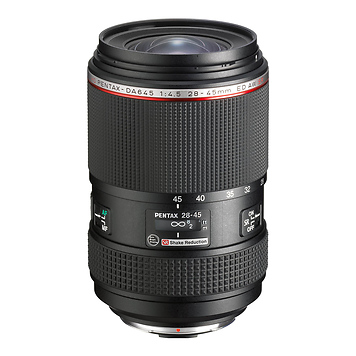 HD DA 645 28-45mm f/4.5 ED AW SR Zoom Lens