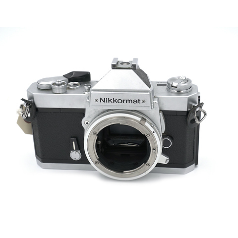 Nikkormat FT3 35mm Film Camera Body Ai, Chrome - Pre-Owned Image 0
