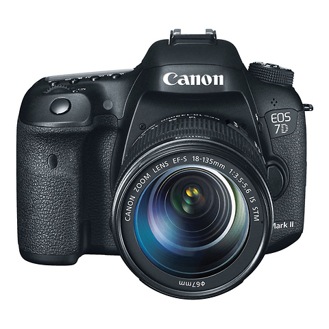 EOS 7D Mark II Digital SLR Camera with 18-135mm Lens & W-E1 Wi-Fi Adapter Image 3