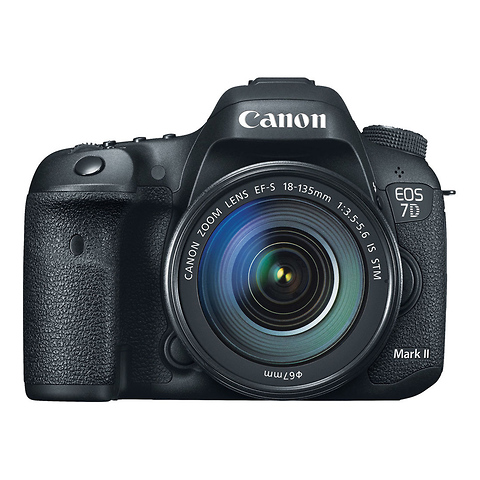 EOS 7D Mark II Digital SLR Camera with 18-135mm Lens & W-E1 Wi-Fi Adapter Image 4