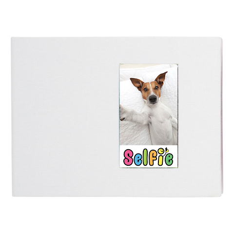 Selfie Photo Album for Instax Photos - Large (White) Image 0
