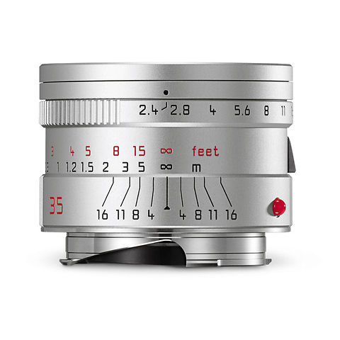 35mm f/2.4 Summarit-M Aspherical Manual Focus Lens (Silver) Image 0