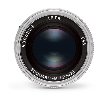 75mm f/2.4 Summarit-M Manual Focus Lens (Silver)