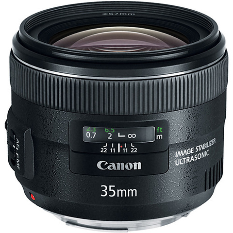 35mm f/2 IS USM EF-Mount Lens - Pre-Owned Image 0