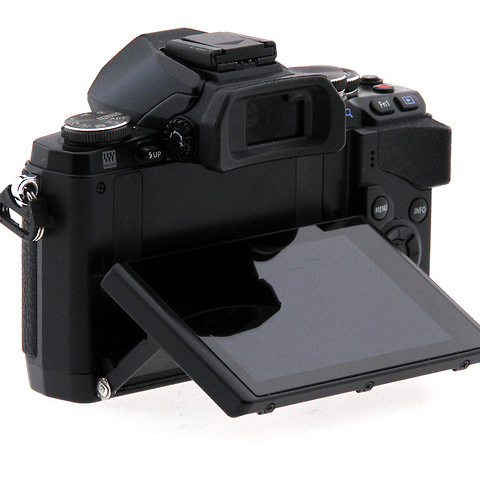 OM-D E-M10 Micro Four Thirds Digital Camera Body - Black - Open Box Image 2