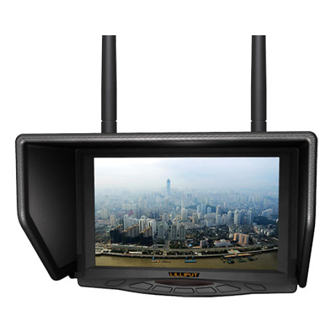 7 In. FPV Monitor With Dual Receiver Image 0
