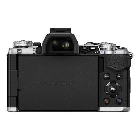 OM-D E-M5 Mark II Micro Four Thirds Digital Camera Body (Silver) Image 4