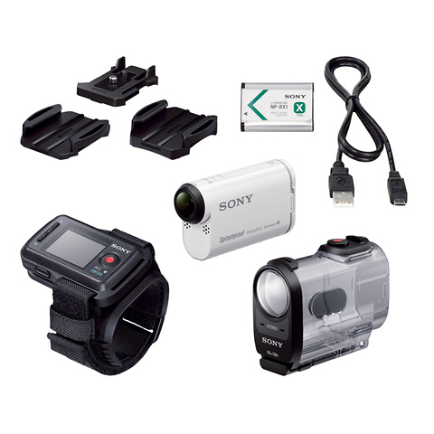 HDR-AS200VR POV Action Cam With Live-View Remote Bundle Image 0