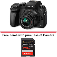 Lumix DMC-G7 Mirrorless Micro Four Thirds Digital Camera with 14-42mm Lens (Black) Image 0
