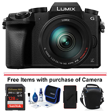 Lumix DMC-G7 Mirrorless Micro Four Thirds Digital Camera with 14-140mm Lens (Black) Image 0