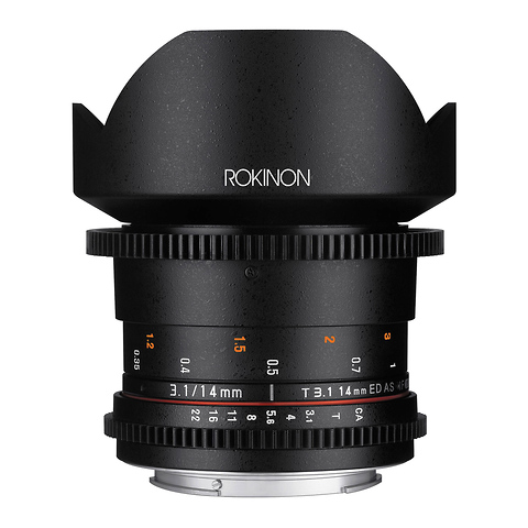14mm T3.1 Cine DS Lens for Nikon F Mount Image 2