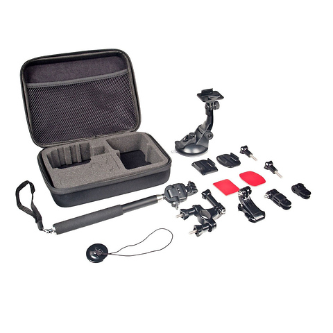 Xtreme Action Series XAS-ASB1 GoPro Action 6-in-1 Sports Bundle (Black) Image 0