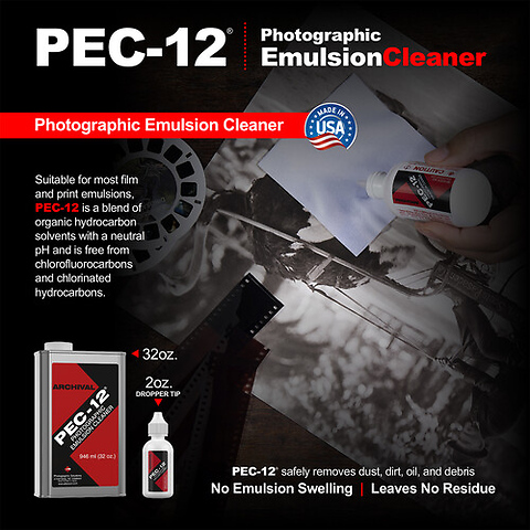 PEC-12 Photographic Emulsion Cleaner (2 oz Bottle) Image 1