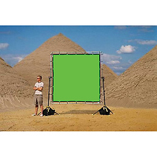 Chroma-key Green Screen for Sun-Scrim (8x8ft.) Image 0
