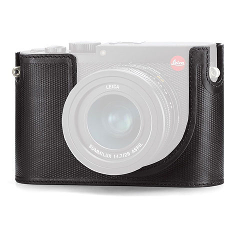 Q Protector for Q Digital Camera (Leather, Black) Image 0