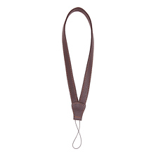 Leather Camera Wrist Strap with Cord Tethering (Brown) Image 0