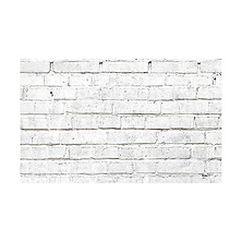 53 in. x 18 ft. Printed Background Paper (White Brick) Image 0