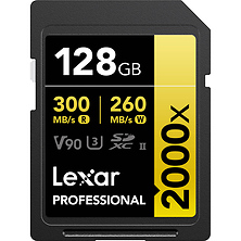 Pro 2000X UHS 2 U3 SDHC 128GB Memory Card Image 0