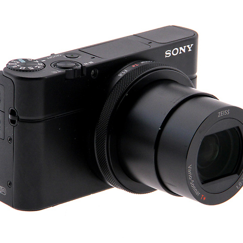 Cyber-shot DSC-RX100 IV Digital Camera - Black - Open Box Image 0