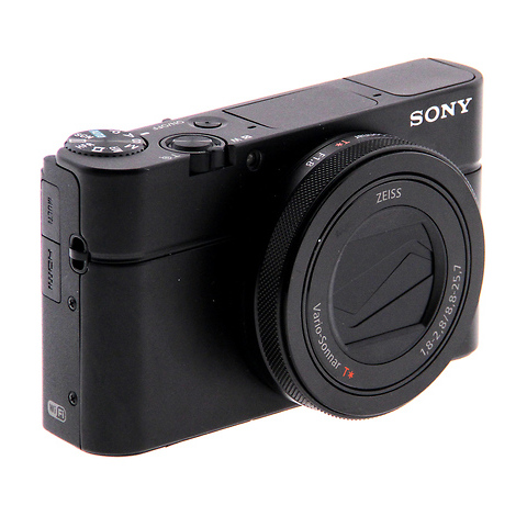 Cyber-shot DSC-RX100 IV Digital Camera - Black - Open Box Image 1