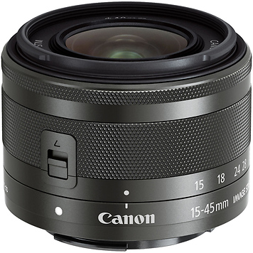 EF-M 15-45mm f/3.5-6.3 IS STM Lens (Graphite)