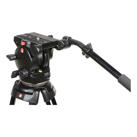 526,545GBK Professional Video Tripod System Kit with 526 Head Image 4