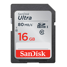 16GB Ultra UHS-I Class 10 SDHC Memory Card Image 0