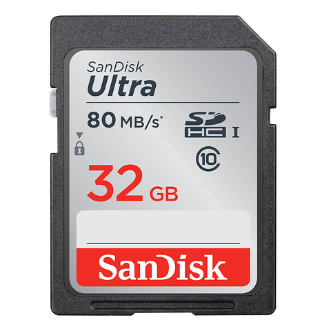 32GB Ultra UHS-I Class 10 SDHC Memory Card Image 0