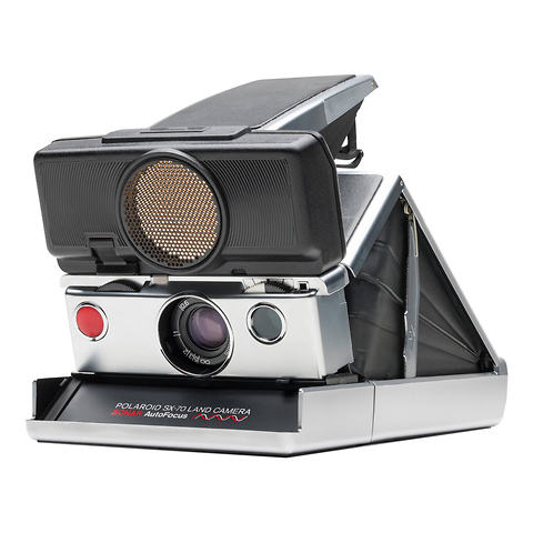 Polaroid SX-70 Sonar Instant Film Camera (Black) Image 0