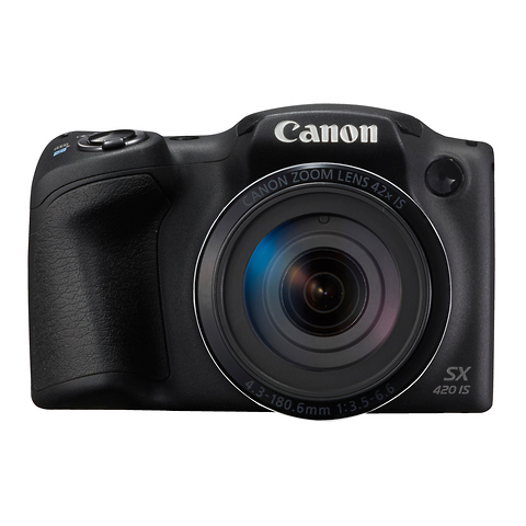 PowerShot SX420 IS Digital Camera (Black) - Open Box Image 3
