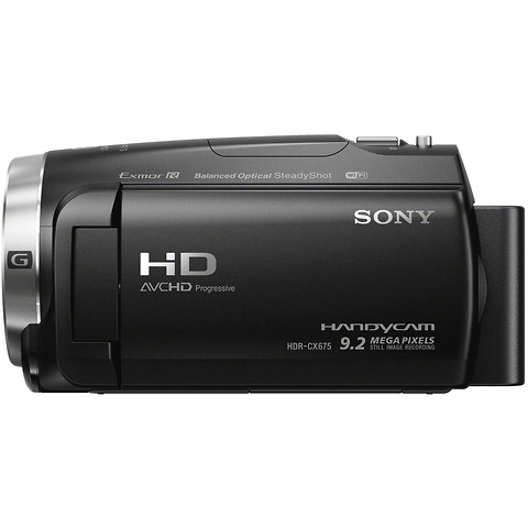HDR-CX675 Full HD Handycam Camcorder w/ 32GB Internal Memory Image 4