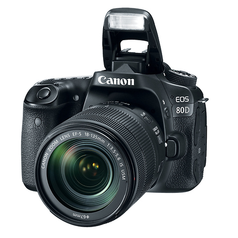 EOS 80D Digital SLR Camera with EF-S 18-135mm f/3.5-5.6 IS USM Lens Image 1