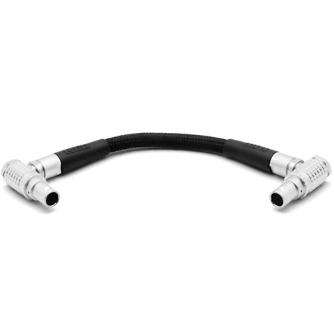 Braided Video Cable for LCD/EVF Display (Right-Angle Connectors, 12 in.) Image 0