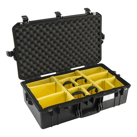 1605AirWD Carry-On Case (Black, with Dividers) Image 0
