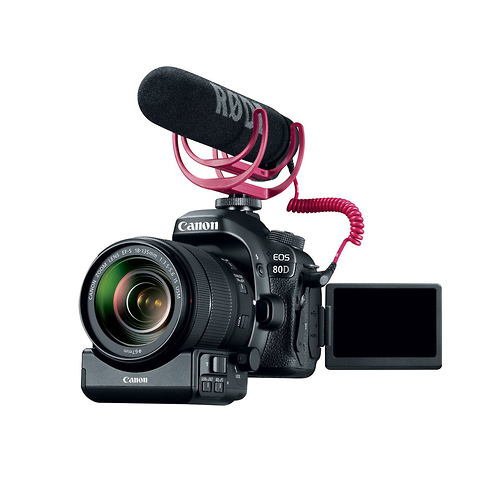 EOS 80D Digital SLR Camera with 18-135mm Lens Video Creator Kit Image 0