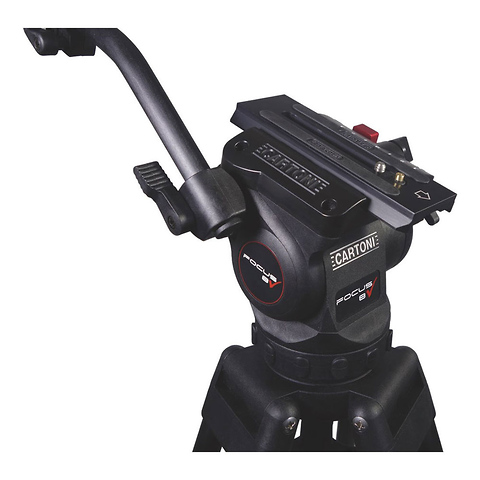 Focus 8 Fluid Head with Sliding Plate And APTP Tripod (75mm) Image 2