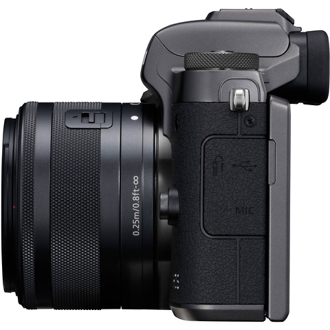 EOS M5 Mirrorless Digital Camera w/ 15-45mm Lens - Open Box Image 2