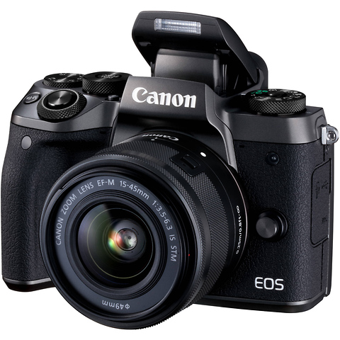 EOS M5 Mirrorless Digital Camera w/ 15-45mm Lens - Open Box Image 0