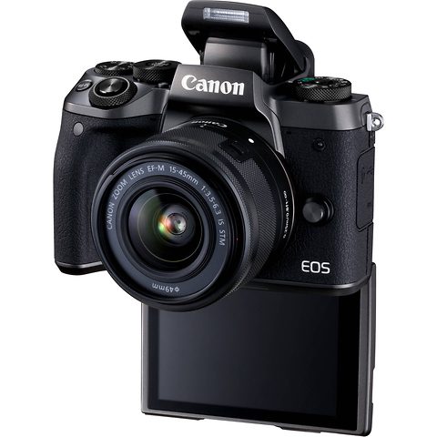 EOS M5 Mirrorless Digital Camera w/ 15-45mm Lens - Open Box Image 1
