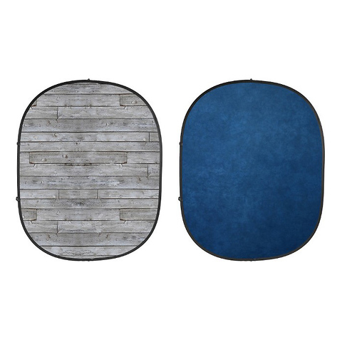 Collapsible Backdrop (Gray Pine/Blue) kit Image 0