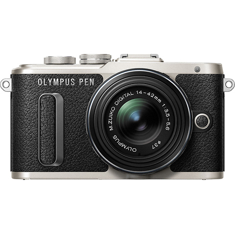 PEN E-PL8 Mirrorless Micro Four Thirds Digital Camera with 14-42mm Lens (Black) Image 0