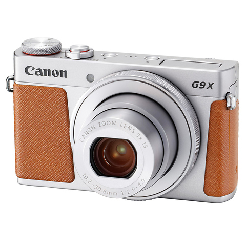 PowerShot G9 X Mark II Digital Camera (Silver) Image 0