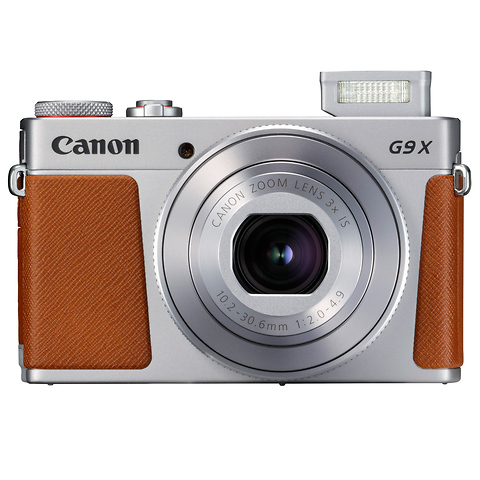 PowerShot G9 X Mark II Digital Camera (Silver) Image 1