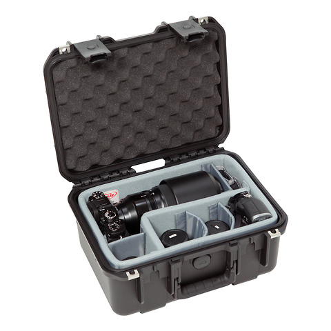 iSeries 1309-6 Case With Photo Dividers & Lid Foam (Black) Image 1