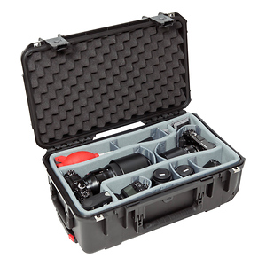iSeries 2011-7 Case with Photo Dividers & Lid Foam (Black)