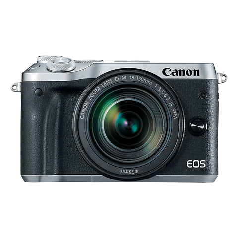 EOS M6 Mirrorless Digital Camera with 18-150mm Lens (Silver) Image 1